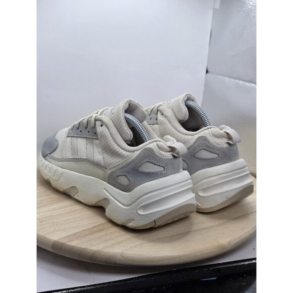 Adidas Originals ZX 22 Boost Running Shoes Cream Bliss White Mens Size 9.5 - Picture 7 of 9